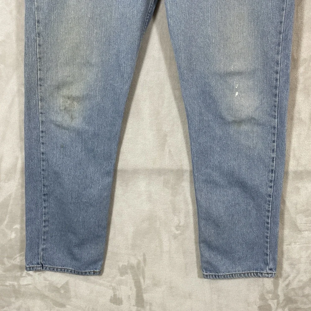 Y2K Levis 505 Jeans Mens 38x34 (fit 38x32) Distressed Light Wash Grunge Vtg 2005